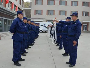 给保安名字前加上消防