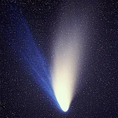 当彗星飞临地球