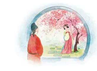 帘外桃花帘内人1