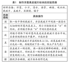 聚焦学生思维能力发展的小学科学实验教学策略