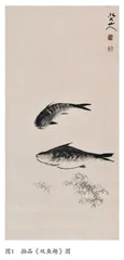 八大山人《双鱼趣》图真伪鉴定