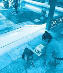 “小画家”陈乐：用画笔绘梦宫墙，记录故宫之美1