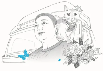 57岁大叔与猫咪的双向救赎