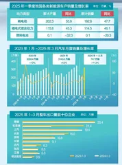 2025开局良好，新能源车产销大幅增长2