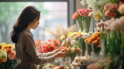 鲜花消费日常化，年轻人把春天“带回家”