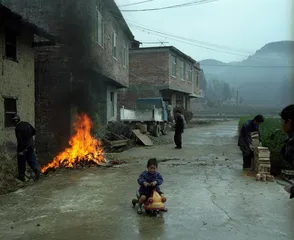 寺背走回罗福平　拉黑