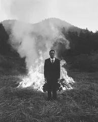 寺背走回罗福平 拉黑1