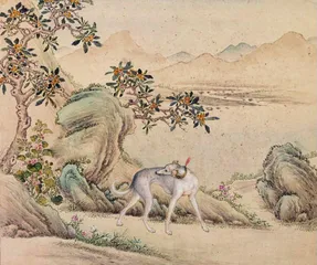 国宝小档案——《十骏犬图册》1