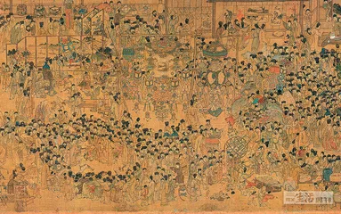 四幅明代城市风俗画1