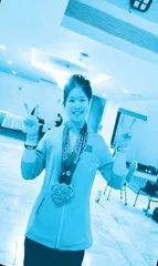 科研健身齐发力,90后女博士“跨界”破全国纪录1