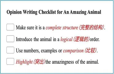 单元整体教学中的小学英语议论文读写结合教学实践探究2