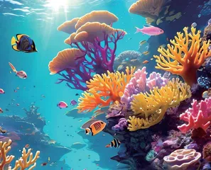 守护“海底彩色城堡”——珊瑚