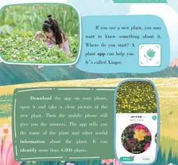 Apps Help Plant Lovers手机应用教你识花草