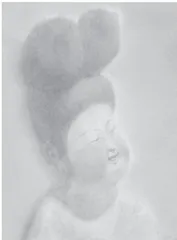 水彩画创作中唐代仕女俑的艺术表现3