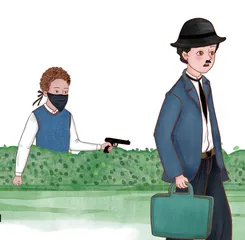 Chaplin and the Robber卓别林与强盗