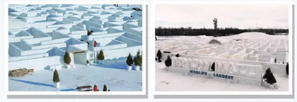 The Largest Snow Maze最大的雪迷宫