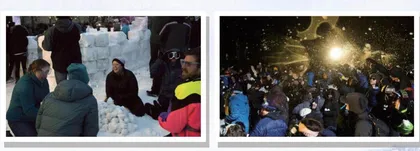 The Largest Snowball Fight人数最多的雪球大战