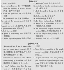 新目标英语九年级Unit 14知识要点归纳