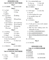 2023年1月九年级参考答案