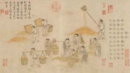 归仓:稻米流脂粟米白, 公私仓廪俱丰实1