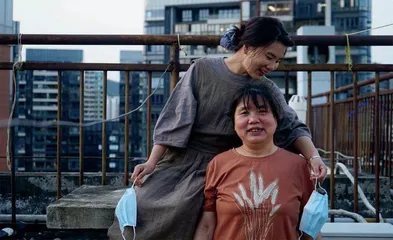 我的母亲做保洁
