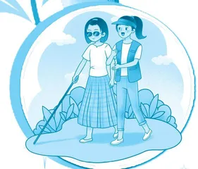 What Do Blind1 People See?盲人能看到什么？