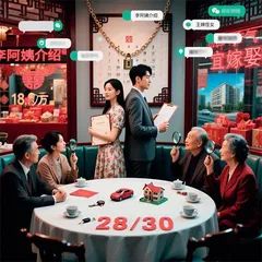 人在县城，困于单身