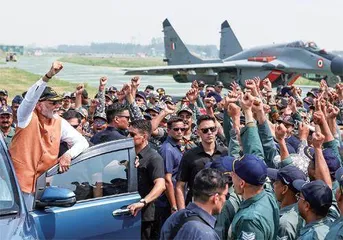 印巴停战后,美国急秀“金穹”1