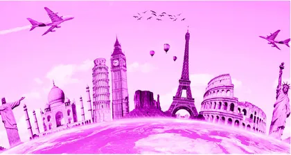 旅行，广阔的世界