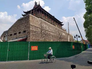 凤阳鼓楼“瓦片脱落”谜团