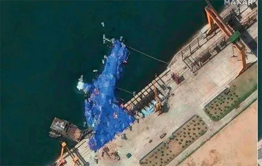朝鲜新型驱逐舰下水事故背后