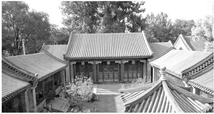 The beauty of quadrangle courtyards美丽的四合院