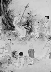 Pure Serene Music Hillside Garden清平乐·检校山园书所见·连云松竹