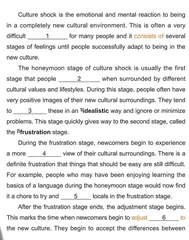 趣味英语听力：Culture Shock