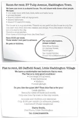 Accommodation Advertisements