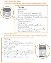 Medicine Labels