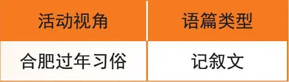   合肥的春节