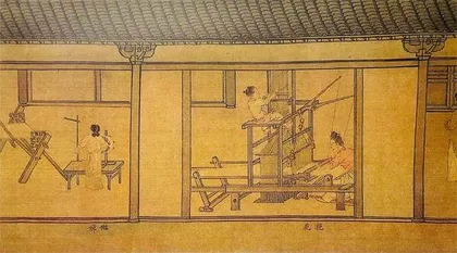 南宋·蚕织图