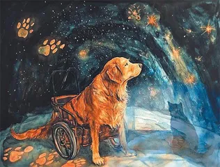 当宠物老去