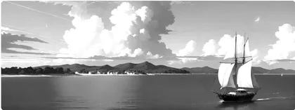 于旷野寻路， 循河道奔海