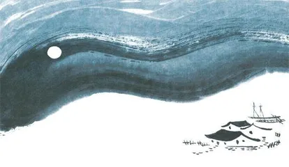 在山谷