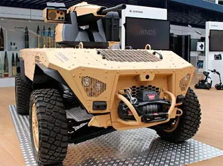 德法合资KNDS集团推出Centurio-X30新型无人战车1