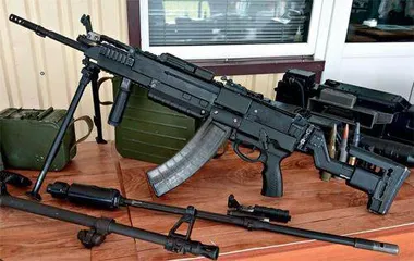俄罗斯RPL-20新型轻机枪2