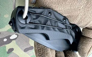 “没有一克重量用于户外生存”德国波尔武力H3 ALPHA ONE TACTICAL重型战术折刀10