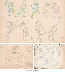 中国百年动画手绘稿里的匠心与记忆2