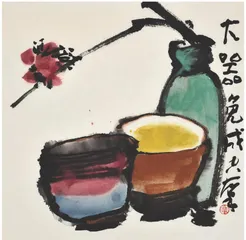 忏之书画作品选1
