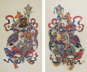 传统年画溯源与四大年画来历1