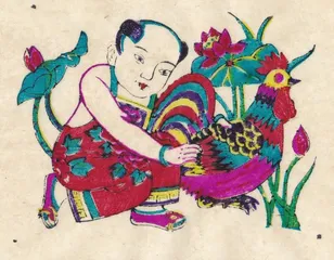 传统年画溯源与四大年画来历4