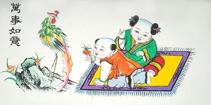 传统年画溯源与四大年画来历5