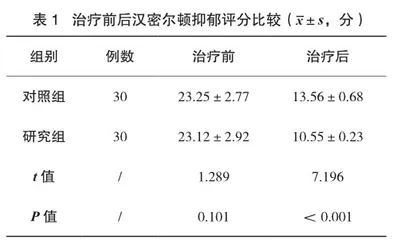 重复经颅磁刺激在抑郁症合并睡眠障碍青少年患者治疗中的疗效观察
